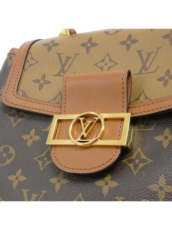 Louis Vuitton Monogram Dauphine Backpack Brown Marron main image 7